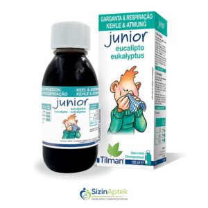 Junior Evkalipt şərbət 150 ml Джуниор Эвкалипт сироп 150 мл Tərkibi: Evkalipt ekstraktı Evkalipt yağı Vahidi: FLAKON İstehsalcı Ölkə: BELÇİKA Təsiredicinin miqdarı: Evkalipt ekstraktı  13.33 q  Evkalipt yağı  13 mq [  Junior Evkalipt qiymet catdirilma / qiyməti çatdırılma Baku /  aptek onlayn online  ]