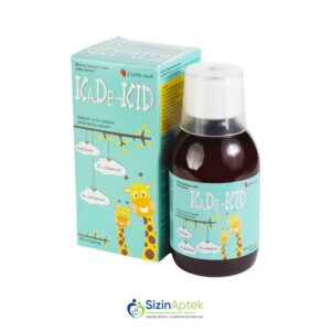 Kade-Kid şərbət 200 ml Каде-Кид сироп 200 мл Tərkibi: Kalsium laktat Plus D3 vitamini Menaxinon 7 Farmakoloji Təsiri:  Kalsium -fosfor mübadiləsi tənzimləyicisi  Vahidi: FLAKON İstehsalcı Ölkə: RUMINİYA Təsiredicinin miqdarı: Kalsium-laktat Plus  400 mq  D3 vitamini  1 mq Menaxinon-7  15 mq [  Kade-Kid qiymet catdirilma / qiyməti çatdırılma Baku /  aptek onlayn online  ]
