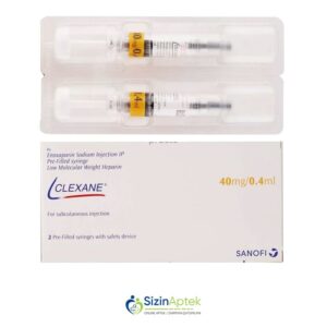 Kleksan 0.4 ml N2 Клексан 0.4 мл N2 Tərkibi: Natrium enoksaparin Farmakoloji Təsiri: Antikoaqulyant Vahidi: ADET İstehsalcı Ölkə: FRANSA İstehsalcı Firma: Sanofi Aventis Təsiredicinin miqdarı: Natrium enoksaparin  40 mq [  Kleksan qiymet catdirilma / qiyməti çatdırılma Baku /  aptek onlayn online  ]
