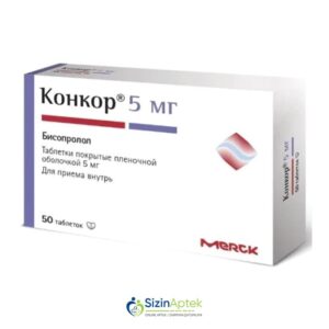 Konkor 5 mq N50 Конкор 5 мг N50 Tərkibi: Bisoprolol Farmakoloji Təsiri: Beta1 - adrenoblokator Vahidi: TABLET İstehsalcı Ölkə: GER Təsiredicinin miqdarı: Bisoprolol 5 mq [  Konkor qiymet catdirilma / qiyməti çatdırılma Baku /  aptek onlayn online  ]