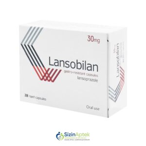 Lansobilan 30 mq N28 Лансобилан 30 мг N28 Tərkibi: Lansoprazol Farmakoloji Təsiri: Xora əleyhinə Vahidi: Kapsula İstehsalcı Ölkə: İSPANİYA Təsiredicinin miqdarı: Lansoprazol  30 mq  [  Lansobilan qiymet catdirilma / qiyməti çatdırılma Baku /  aptek onlayn online  ]