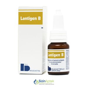 Lantigen B 18 ml Лантиген Б 18 мл Tərkibi: Staphylococcus aureus, Streptococcus pyogenes (A qrupu), Streptococcus pneumoniae (3 cü tip), Haemophylus influenzae (b tipi), Branhamella catarrhalis, Klebsiella pneumoniae Farmakoloji Təsiri: Antibakterial, iltihabəleyhinə Vahidi: FLAKON İstehsalcı Ölkə: İTALİYA [  Lantigen qiymet catdirilma / qiyməti çatdırılma Baku /  aptek onlayn online  ]