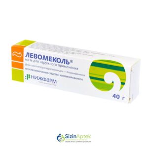Levomekol məlhəm 40 q Левомеколь мазь 40 г Levomikol maz Tərkibi: Xloramfenikol Metilurasil Farmakoloji Təsiri: Yara ve xoraların müalicəsi üçün vasitə Vahidi: TÜB İstehsalcı Ölkə: RUSİYA Təsiredicinin miqdarı: Xloramfenikol  7.5 mq Metilurasil  40 mq[  Levomekol qiymet catdirilma / qiyməti çatdırılma Baku /  aptek onlayn online  ]