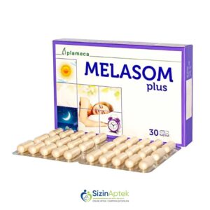 Melasom Plus N30 Меласом Плюс N30 Tərkibi: Melatonin L triptofan L qlisin Maqnezium sitrat Kalsium karbonat Qonaqotu ekstraktı B6 vitamini B2 vitamini Farmakoloji Təsiri: Sakitləşdirici, yuxugətirici Vahidi: TABLET İstehsalcı Ölkə: ABŞ Təsiredicinin miqdarı: Melatonin  1 mq  L-triptofan  200 mq L-qlisin  50 mq Maqnezium sitrat  50 mq Kalsium karbonat  25 mq Qonaqotu ekstraktı  15 mq B6 vitamini  4.1 mq B2 vitamini  5 mq [  Melasom qiymet catdirilma / qiyməti çatdırılma Baku /  aptek onlayn online  ]