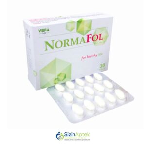 NormaFol N30 НормаФол N30 Tərkibi: Fol turşusu Farmakoloji Təsiri: Metabolik Vahidi: Tablet İstehsalcı Ölkə: Türkiyə Təsiredicinin miqdarı: Fol turşusu  400 mkq [  NormaFol qiymet catdirilma / qiyməti çatdırılma Baku /  aptek onlayn online  ]