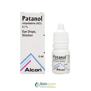 Patanol 0.1% 5 ml (göz damcısı) Патанол 0.1% 5 мл (глазной капли) Tərkibi: Olopatadin Farmakoloji Təsiri: Allergiya əleyhinə Vahidi: FLAKON İstehsalcı Ölkə: BELÇİKA Təsiredicinin miqdarı: Olopatadin  1 mq/ml [  Patanol qiymet catdirilma / qiyməti çatdırılma Baku /  aptek onlayn online  ]