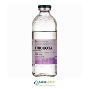 Qlükoza 10% 200 ml (infuziya üçün məhlul) Глюкоза 10% 200 мл (раствор для инфузий)  Tərkibi: Dekstroza Farmakoloji Təsiri: Dezintoksikasiyaedici, hidratlaşdırıcı Vahidi: FLAKON Təsiredicinin miqdarı: Dekstroza  100 mq/ml [  Qlükoza qiymet catdirilma / qiyməti çatdırılma Baku /  aptek onlayn online  ] 