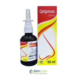 Qripnos 50 ml (Burun spreyi) (Türkiyə) Грипнос спрей  Burun boşluğunun gündelik gigiyenası üçün. Burun boşluğunun,burun etrafı ciblerin,burun-udlağın keskin ve xroniki iltihabı xestelikleri. İnfeksia, qrip, zökem. Adenoidler. Allergik ve vazomotor rinitlerde. [  Qripnos qiymet catdirilma / qiyməti çatdırılma Baku /  aptek onlayn online  ]