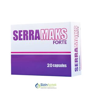 Serramaks Forte N20 Серрамакс Форте N20 Tərkibi: Tripsin Ximotripsin Serratiopeptidaza Farmakoloji Təsiri: Fermentativ Vahidi: Kapsul İstehsalcı Ölkə: TÜRKİYƏ Təsiredicinin miqdarı: Tripsin  10 mq  Ximotripsin  2 mq  Serratiopeptidaza  60 mq [  Serramaks qiymet catdirilma / qiyməti çatdırılma Baku /  aptek onlayn online  ]
