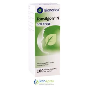 Tonzilqon N 100 ml Тонзилгон Н 100 мл Tərkibi: Gülxətmi kökü Çobanyastığı çiçəyi Qatırquyruğu otu Yunan qozu yarpağı Boymadərən otu Palıd qabığı Dərman zəncirotu Farmakoloji Təsiri: Antiseptik, iltihab əleyhinə Vahidi: FLAKON İstehsalcı Ölkə: GER İstehsalcı Firma: Bionorica  [  Tonzilqon qiymet catdirilma / qiyməti çatdırılma Baku /  aptek onlayn online  ]