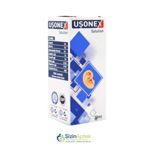 Uşoneks 30 ml (qulaq damcısı) Uşonex Ушонекс 30 мл (ушные капли) Usoneks Tərkibi: Propolis Qliserin Çobanyastığı ekstraktı Çay ağacı yağı Zəncəfil yağı Mixək yağı Böyürtkən yağı Farmakoloji Təsiri: İltihab əleyhinə Vahidi: FLAKON İstehsalcı Ölkə: TÜRKİYƏ [  Uşoneks qiymet catdirilma / qiyməti çatdırılma Baku /  aptek onlayn online  ]