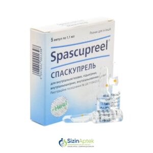 Spaskuprel 1,1 ml N5 Спаскупрел 1,1 мл N5 Farmakoloji Təsiri: Homeopatik Vahidi: AMPUL İstehsalcı Ölkə: GER [  Spaskuprel qiymet catdirilma / qiyməti çatdırılma Baku /  aptek onlayn online  ]