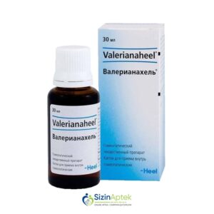 Valerianahel 30 ml Валерианахелъ 30 мл Valerianaheel Farmakoloji Təsiri: Homeopatik Vahidi: FLAKON İstehsalcı Ölkə: GER [  Valerianahel  qiymet catdirilma / qiyməti çatdırılma Baku /  aptek onlayn online  ]