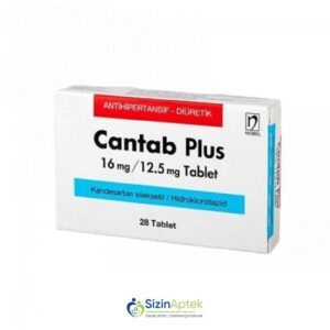 Kantab plus 16 mg / 12.5 mg N28 Кантаб плюс 16 мг / 12,5 мг N28 Kantap Tərkibi: Kondensartan, Hidroxlortiazid Farmakoloji Təsiri: Angiotenzin II reseptorlarının antaqonisti Vahidi: TABLET İstehsalcı Ölkə: TÜRKİYƏ Təsiredicinin miqdarı: Kondensartan 16 mq Hidroxlortiazid 12,5 [  Kantab qiymet catdirilma / qiyməti çatdırılma Baku /  aptek onlayn online  ]