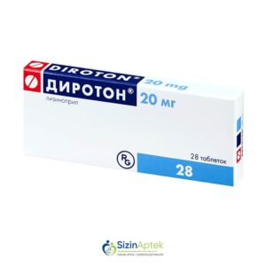 Diroton 20 mq N28 Диротон 20 мг N28 Tərkibi: Lizinopril Farmakoloji Təsiri: Hipotenziv Vahidi: TAB İstehsalcı Ölkə: MACARISTAN İstehsalcı Firma: Gedeon Richter Təsiredicinin miqdarı: Lizinopril  20 mq [  Diroton qiymet catdirilma / qiyməti çatdırılma Baku /  aptek onlayn online  ]