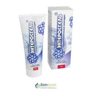 Enterosgel məcun 225 q Энтеросгель паста 225 г Tərkibi: Polimetilsiloksan Farmakoloji Təsiri: Adsorbent Vahidi: TÜB İstehsalcı Ölkə: RUSİYA Təsiredicinin miqdarı: Polimetilsiloksan polihidrat  70 q [  Enterosgel  qiymet catdirilma / qiyməti çatdırılma Baku /  aptek onlayn online  ]