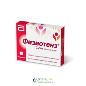 Fiziotenz 0.2 mq N14 Физиотенз 0,2 мг N14 Tərkibi: Moksonidin Farmakoloji Təsiri: Arterial hipertenziya Vahidi: TAB İstehsalcı Ölkə: GER Təsiredicinin miqdarı: Moksonidin   0.2 mq  [  Fiziotenz qiymet catdirilma / qiyməti çatdırılma Baku /  aptek onlayn online  ]