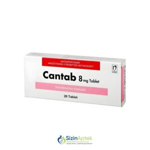 Kantab 8 mq N28 Кантаб 8 мг N28 Tərkibi: Kondesartan sileksetid Farmakoloji Təsiri: Angiotenzin II reseptorlarının antaqonisti Vahidi: TABLET İstehsalcı Ölkə: TÜRKİYƏ Təsiredicinin miqdarı: Kondesartan sileksetid  8 mq [  Kantab qiymet catdirilma / qiyməti çatdırılma Baku /  aptek onlayn online  ]