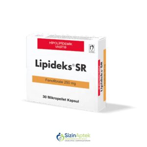 Lipideks SR 250 mq N30 Липидекс СР 250 мг N30 Tərkibi: Fenofibrat Farmakoloji Təsiri: Hipolipidemik Vahidi: KAPS İstehsalcı Ölkə: TÜRKİYƏ Təsiredicinin miqdarı: Fenofibrat  250 mq [  Lipideks qiymet catdirilma / qiyməti çatdırılma Baku /  aptek onlayn online  ]