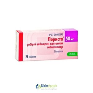 Lorista 50 mq N28 Лориста 50 мг N28 Tərkibi: Lozartan Farmakoloji Təsiri: Hipotenziv Vahidi: TABLET İstehsalcı Ölkə: SLOVENIYA İstehsalcı Firma: KRKA Təsiredicinin miqdarı: Lozartan 50 mq [  Lorista qiymet catdirilma / qiyməti çatdırılma Baku /  aptek onlayn online  ]