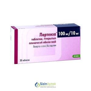 Lortenza 100 mq/10 mq N30 Лортенза 100 мг/10 мг N30 Tərkibi: Kalium lozartan, Amlodipin Farmakoloji Təsiri: Hipotenziv Vahidi: ADAT İstehsalcı Ölkə: SLOVENIYA İstehsalcı Firma: KRKA Təsiredicinin miqdarı: Kalium lozartan  100 mq Amlodipin  10 mq [  Lortenza qiymet catdirilma / qiyməti çatdırılma Baku /  aptek onlayn online  ]