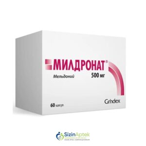 Mildronat 500 mq N60 Милдронат 500 мг N60 Tərkibi: Meldonium Farmakoloji Təsiri: Metabolik Vahidi: Kapsul İstehsalcı Ölkə: Latviya İstehsalcı Firma: Grindex Təsiredicinin miqdarı: Meldonium  500 mq [  Mildronat qiymet catdirilma / qiyməti çatdırılma Baku /  aptek onlayn online  ]