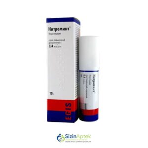 Nitromint aerozol 180 doz 10 q Нитроминт аэрозоль 180 доз 10 г Tərkibi: Nitroqliserin Farmakoloji Təsiri: Antianginal, vazodilatator Vahidi: FLAKON İstehsalcı Ölkə:  MACARISTAN İstehsalcı Firma: Egis Təsiredicinin miqdarı: Nitroqliserin  0,4 mq [  Nitromint qiymet catdirilma / qiyməti çatdırılma Baku /  aptek onlayn online  ]