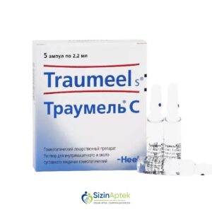 Traumel S 2 ml N5 Траумел С 2 мл N5 Farmakoloji Təsiri: Homeopatik Vahidi: AMPUL İstehsalcı Ölkə: GER [  Traumel qiymet catdirilma / qiyməti çatdırılma Baku /  aptek onlayn online  ]