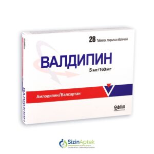 Valdipin 5 mq /160 mq N28 Валдипин 5 мг /160 мг N28 Tərkibi: Amlodipin Valsartan Farmakoloji Təsiri: Hipotenziv Vahidi: TABLET İstehsalcı Ölkə: TÜRKİYƏ İstehsalcı Firma: Bilim Təsiredicinin miqdarı: Amlodipin  5 mq Valsartan  160 mq [  Valdipin qiymet catdirilma / qiyməti çatdırılma Baku /  aptek onlayn online  ]