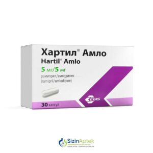 Xartil аmlo 5 mq / 5 mq N30 Хартил амло 5 mq / 5 mq N30  Tərkibi: Ramipril, Amlodipin Farmakoloji Təsiri: Hipotenziv, damar genişləndirici Vahidi: TABLET İstehsalcı Ölkə: MACARISTAN İstehsalcı Firma: Egis Təsiredicinin miqdarı: Ramipril  5 mq Amlodipin  5 mq [  Xartil qiymet catdirilma / qiyməti çatdırılma Baku /  aptek onlayn online  ]