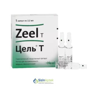 Zeel  T N5 Циль Т N5 Farmakoloji Təsiri: Homeopatik Vahidi: AMPUL İstehsalcı Ölkə: GER [  Zeel  qiymet catdirilma / qiyməti çatdırılma Baku /  aptek onlayn online  ]