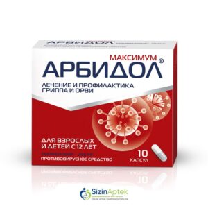 Arbidol maksimum 200 mq N10 Арбидол максимум 200 мг N10 Tərkibi: Umifenovir Farmakoloji Təsiri: Virus əleyhinə Vahidi: KAPS İstehsalcı Ölkə: RUSİYA Təsiredicinin miqdarı: Umifenovir  200 mq  [  Arbidol qiymet catdirilma / qiyməti çatdırılma Baku /  aptek onlayn online  ]