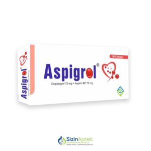 Aspiqrol N30 (Aspigrol) Аспигрол N30 Tərkibi: Klopidoqrel Asetilsalisil turşusu Farmakoloji Təsiri: Antiaqreqant Vahidi: TAB İstehsalcı Ölkə: Banqladeş Təsiredicinin miqdarı: Klopidoqrel  75 mq  Asetilsalisil turşusu  75 mq  [  Aspiqrol qiymet catdirilma / qiyməti çatdırılma Baku /  aptek onlayn online  ]