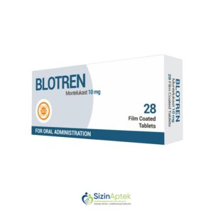 Blotren 10 mq N28 Блотрен 10 мг N28 Tərkibi: Montelukast Farmakoloji Təsiri: Bronxolitik Vahidi: TAB İstehsalcı Ölkə: TÜRKİYƏ Təsiredicinin miqdarı: Montelukast  10 mq  [  Blotren qiymet catdirilma / qiyməti çatdırılma Baku /  aptek onlayn online  ]