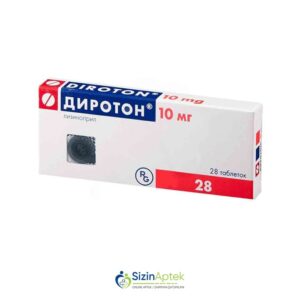 Diroton 10 mq N28 Диротон 10 мг N28 Tərkibi: Lizinopril Farmakoloji Təsiri: Hipotenziv Vahidi: TAB İstehsalcı Ölkə: MACARISTAN Təsiredicinin miqdarı: Lizinopril  10 mq [  Diroton qiymet catdirilma / qiyməti çatdırılma Baku /  aptek onlayn online  ]