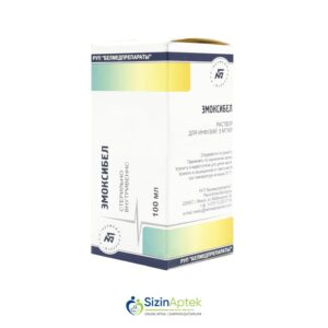 Emoksibel 5 mq 100 ml infuziya Эмоксибел 5 мг 100 мл инфузия Tərkibi: Metiletilpiridinol Farmakoloji Təsiri: Antioksidant Vahidi: FL İstehsalcı Ölkə: BELÇİKA Təsiredicinin miqdarı: Metiletilpiridinol 5 mq  [  Emoksibel qiymet catdirilma / qiyməti çatdırılma Baku /  aptek onlayn online  ]