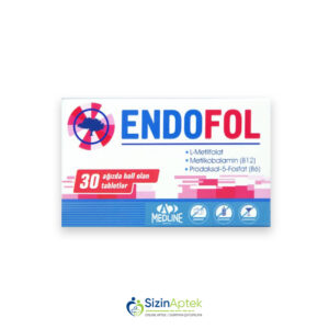 Endofol N30 (ağızda həll olan) Ендофол N30 (растворимые во рту) Tərkibi: L metilfolat B12 vitamini B6 vitamini Farmakoloji Təsiri: Polivitamin Vahidi: ADET İstehsalcı Ölkə: TÜRKİYƏ Təsiredicinin miqdarı: L-metilfolat  0.4 mq  B12 vitamini  9 mkq  B6 vitamini  3.42 mq  [  Endofol qiymet catdirilma / qiyməti çatdırılma Baku /  aptek onlayn online  ]