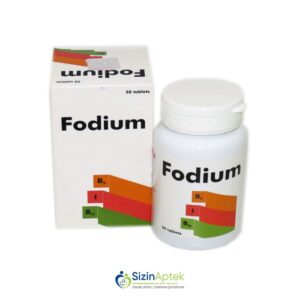 Fodium N50 Фодиум N50 Tərkibi: Fol turşusu, Yod Vitamin B12 Farmakoloji Təsiri: Metabolik Vahidi: TAB İstehsalcı Ölkə: RUMINİYA Təsiredicinin miqdarı: Fol turşusu  400 mkq Yod  150 mkq Vitamin B12  10 mkq [  Fodium qiymet catdirilma / qiyməti çatdırılma Baku /  aptek onlayn online  ]