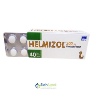 Helmizol 200 mq N40 Гельмизол 200 мг N40 Tərkibi: Albendazol Farmakoloji Təsiri: Antihelmint, parazit əleyhinə Vahidi: TAB İstehsalcı Ölkə: Türkiyə İstehsalcı Firma: Biofarma Təsiredicinin miqdarı: Albendazol  200 mq [  Helmizol qiymet catdirilma / qiyməti çatdırılma Baku /  aptek onlayn online  ]