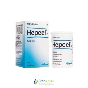 Hepeel N N50 Хепел Н N50 Farmakoloji Təsiri: Homeopatik Vahidi: TAB İstehsalcı Ölkə: GER [  Hepeel qiymet catdirilma / qiyməti çatdırılma Baku /  aptek onlayn online  ]