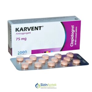 Karvent 75 mq N28 Карвент 75 мг N28 Tərkibi: Klopidoqrel  Farmakoloji Təsiri: Antikoaqulyant Vahidi: TAB İstehsalcı Ölkə: Türkiyə İstehsalcı Firma: Biofarma Təsiredicinin miqdarı: Klopidoqrel  75 mq [  Karvent qiymet catdirilma / qiyməti çatdırılma Baku /  aptek onlayn online  ]