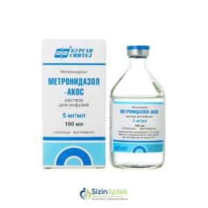 Metronidazol-Akos 0.5% 100 ml Метронидазол-Акос 0.5% 100 мл Tərkibi: Metronidazol Farmakoloji Təsiri: Antibakterial, protozoy əleyhinə, xora əleyhinə Vahidi: FL İstehsalcı Ölkə: Rusiya Təsiredicinin miqdarı: Metronidazol  5 mq/ml  [  Metronidazol qiymet catdirilma / qiyməti çatdırılma Baku /  aptek onlayn online  ]