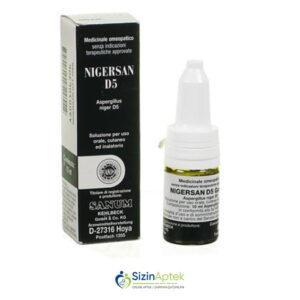 Niqersan D5 10 ml Нигерсан Д5 10 мл Tərkibi: Aspergillus niger D5 Farmakoloji Təsiri: Homeopatik Vahidi: FL İstehsalcı Ölkə: GER Təsiredicinin miqdarı: Aspergillus niger D5 [  Niqersan qiymet catdirilma / qiyməti çatdırılma Baku /  aptek onlayn online  ]