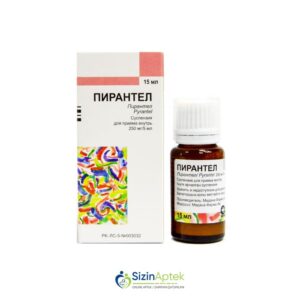 Pirantel suspenziya 15 ml Пирантел суспензия 15 мл Tərkibi: Pirantel Farmakoloji Təsiri: Parazit əleyhinə, antihelmint Vahidi: FL İstehsalcı Ölkə: POLŞA İstehsalcı Firma: Polpharma Təsiredicinin miqdarı: Pirantel  0.75 q [  Pirantel qiymet catdirilma / qiyməti çatdırılma Baku /  aptek onlayn online  ]