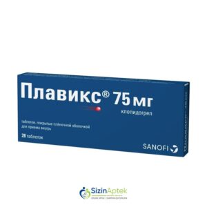 Plaviks 75 mq N28 Плавикс 75 мг N28 Tərkibi: Klopidoqrel Farmakoloji Təsiri: Antiaqreqant Vahidi: TAB İstehsalcı Ölkə: FRANSA İstehsalcı Firma: Sanofi Aventis Təsiredicinin miqdarı:  Klopidoqrel  75 mq [  Plaviks qiymet catdirilma / qiyməti çatdırılma Baku /  aptek onlayn online  ]