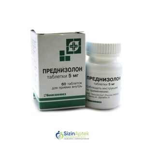 Prednizolon 5 mq N60 Преднизолон 5 мг N60 Tərkibi: Prednizolon Farmakoloji Təsiri: Qlükokortikosteroid Vahidi: TAB İstehsalcı Ölkə: RUSİYA Təsiredicinin miqdarı: Prednizolon  5 mq  [  Prednizolon qiymet catdirilma / qiyməti çatdırılma Baku /  aptek onlayn online  ]