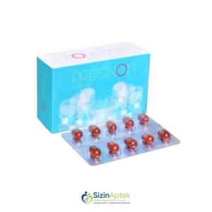Preqnom N30 (Pregnom) Прегном N30 Tərkibi: Omeqa 3, DHA, B1 vitamini, B2 vitamini, B3 vitamini, B5 vitamini, B6 vitamini, B7 vitamini, B9 vitamini, B12 vitamini, C vitamini, D3 vitamini, Sink, Dəmir, Yod, Selen Farmakoloji Təsiri: Polivitamin Vahidi: KAPS İstehsalcı Ölkə: Türkiyəİstehsalcı Firma: Vefa [  Preqnom qiymet catdirilma / qiyməti çatdırılma Baku /  aptek onlayn online  ]