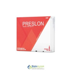 Preslon 1000 mq 4 ml N5 Преслон 1000 мг 4 мл N5 Tərkibi: Sitixolin Farmakoloji Təsiri: Nootrop Vahidi: AMP İstehsalcı Ölkə: TÜRKİYƏ Təsiredicinin miqdarı: Sitixolin  250 mq/ml [  Preslon qiymet catdirilma / qiyməti çatdırılma Baku /  aptek onlayn online  ]