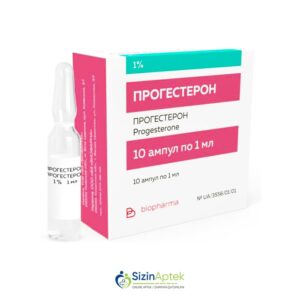 Progesteron 1% 1 ml N10 Прогестерон 1% 1 мл N10 Tərkibi: Progesteron Farmakoloji Təsiri: Hormonal Vahidi: AMP İstehsalcı Ölkə: Ukrayna  İstehsalcı Firma:  Biopharma Təsiredicinin miqdarı: Progesteron 10 mq [  Progesteron qiymet catdirilma / qiyməti çatdırılma Baku /  aptek onlayn online  ]