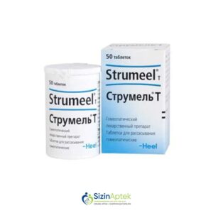 Strumeel T N50 Струмель Т N50 Farmakoloji Təsiri: Homeopatik Vahidi: TAB İstehsalcı Ölkə: GER [  Strumeel qiymet catdirilma / qiyməti çatdırılma Baku /  aptek onlayn online  ]
